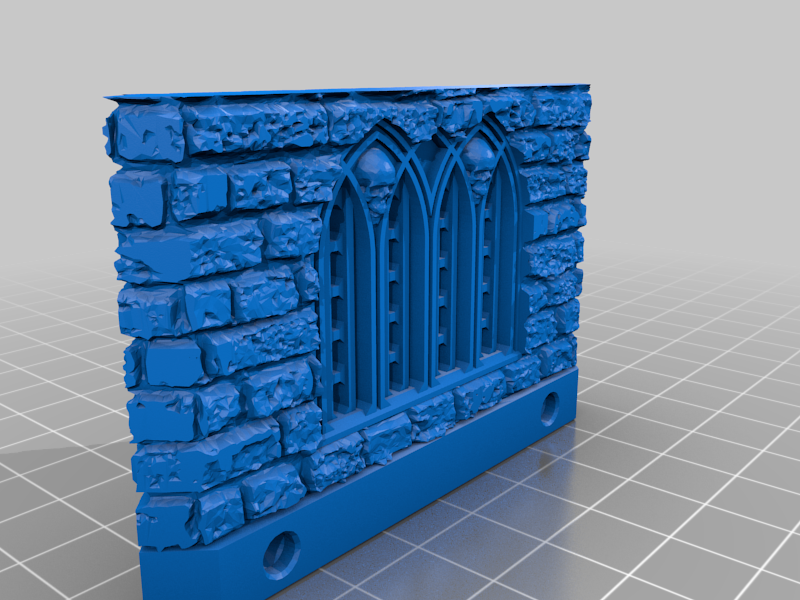 Nirmala Modular City Builder Promo 1 - LBrickWall goticWindow