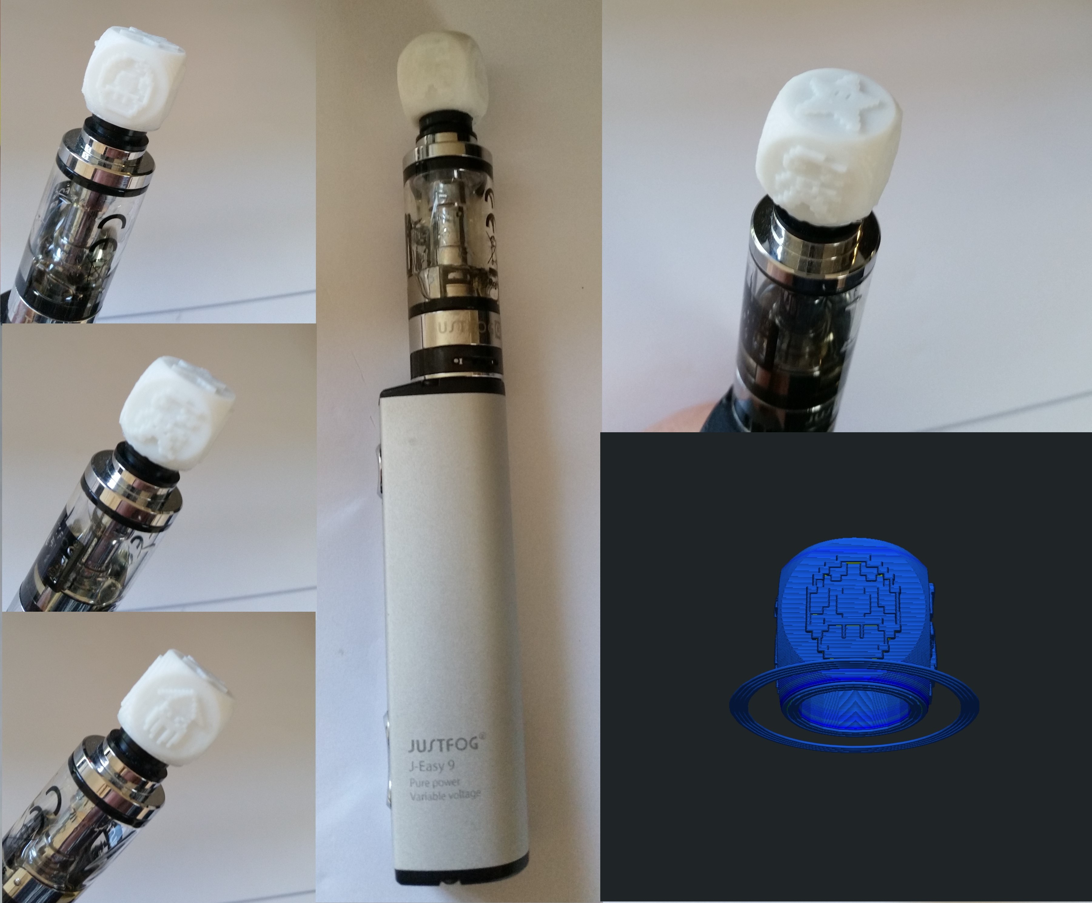 electronic cigarette Dust Cap ( cover ) justfog J-esay 9