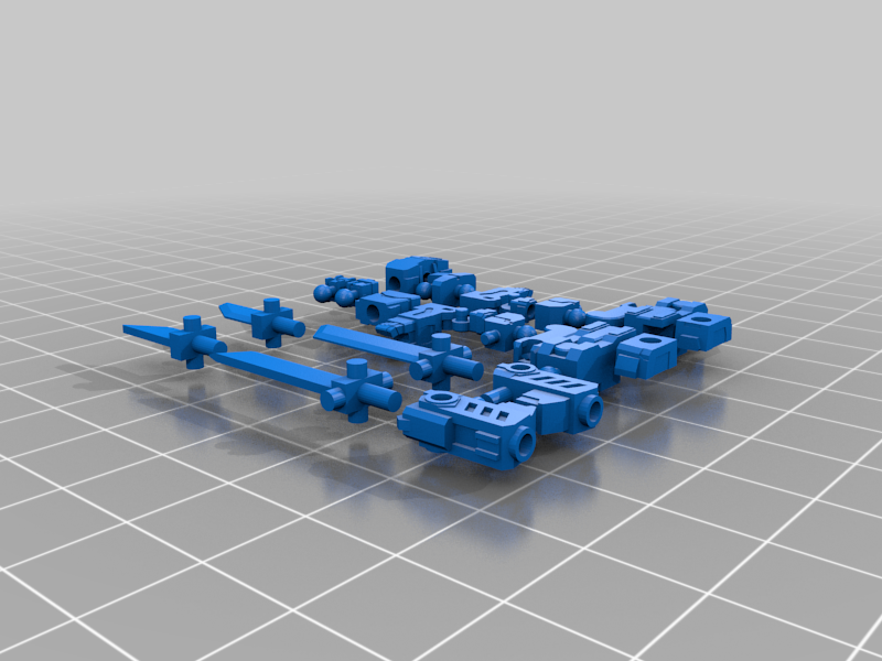 Mini Action Figure 40mm Remix - Removed Bar
