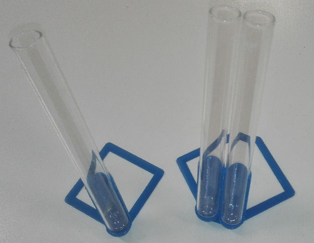 portoir pour tubes a essais, test tubes holder