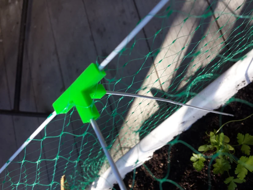Gardening net frame