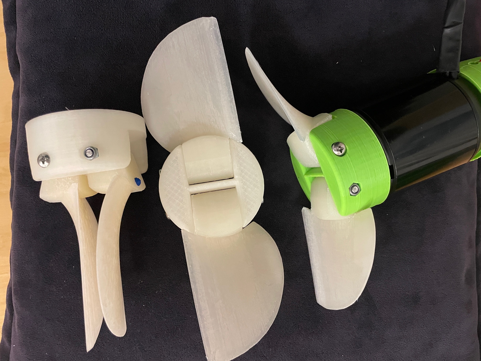 foldable propellers for DIY e-foil