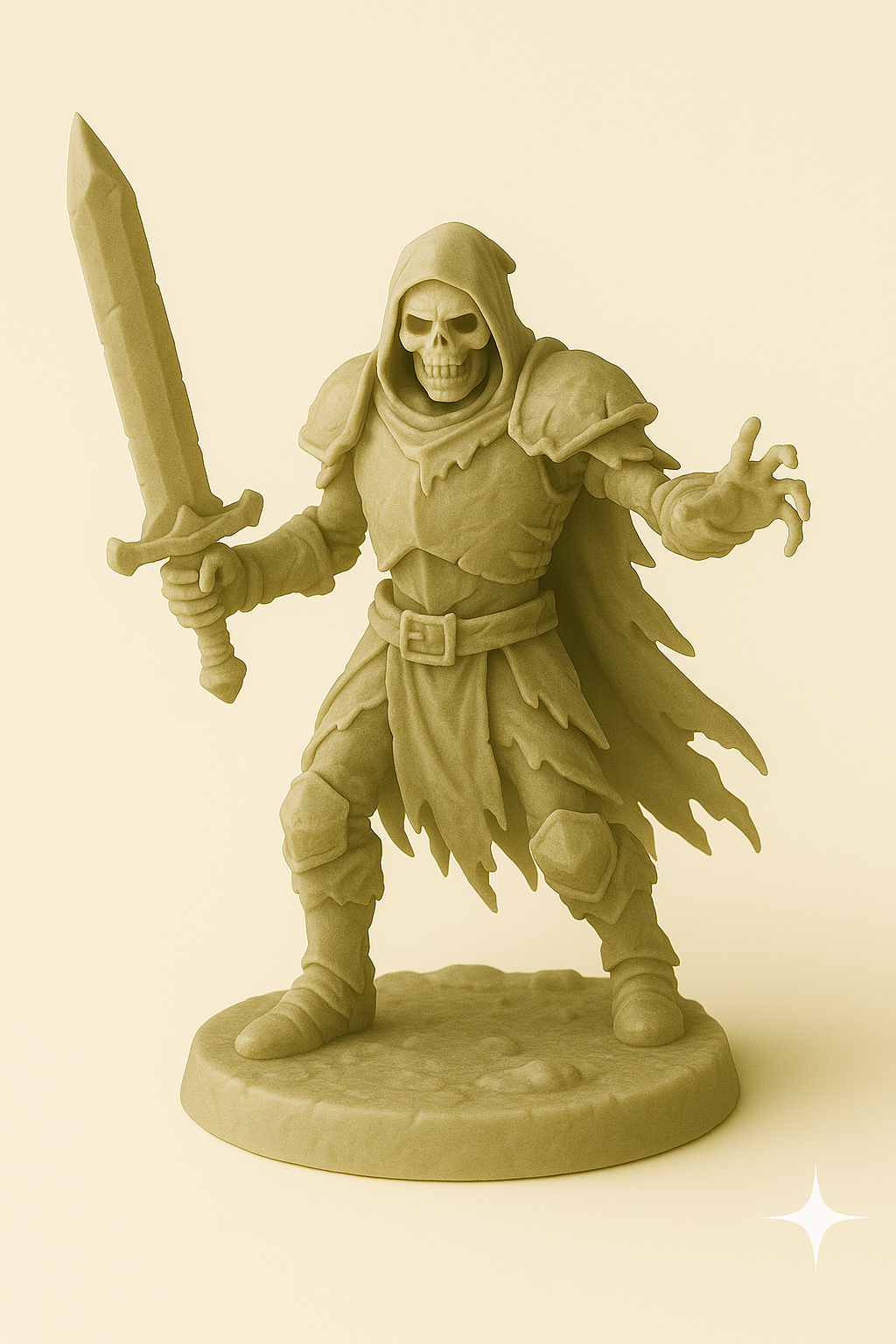 Soul Reaper – Undead Warrior Paintable Figure