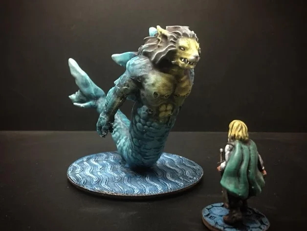 Merlion (28mm/Heroic scale)