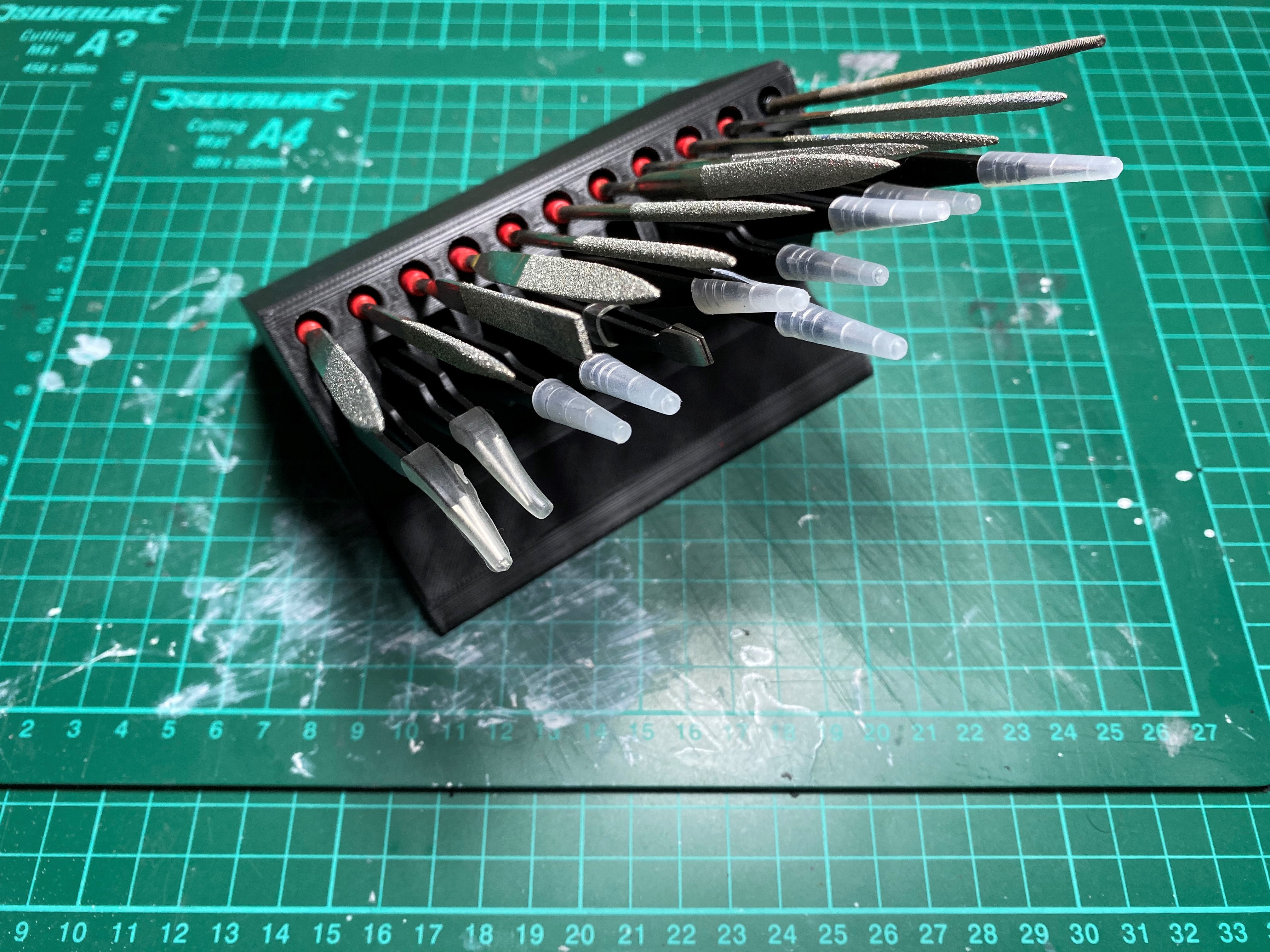 Precision Files & Tweezers Holder