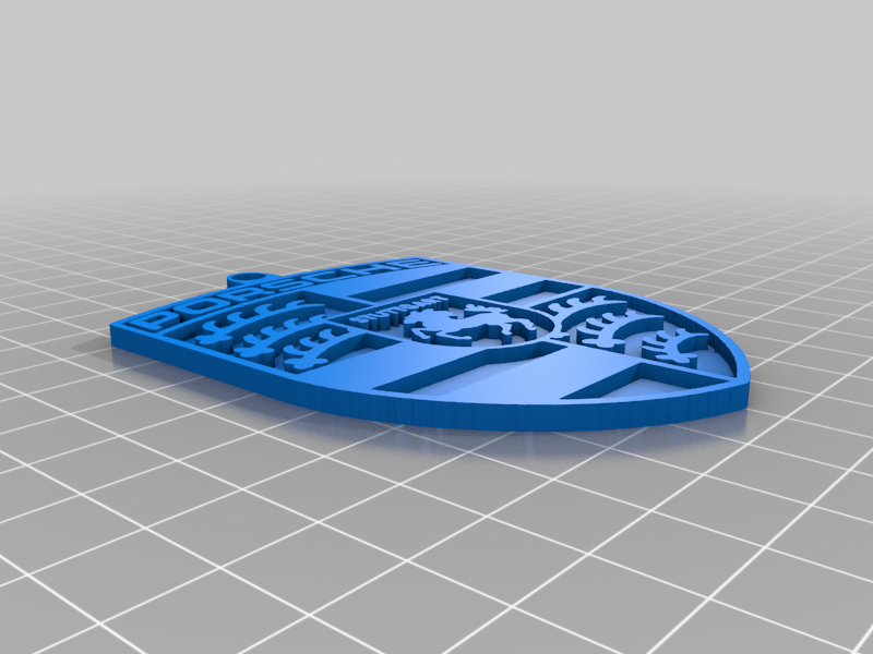 formula E keychain - Porshe formula E team