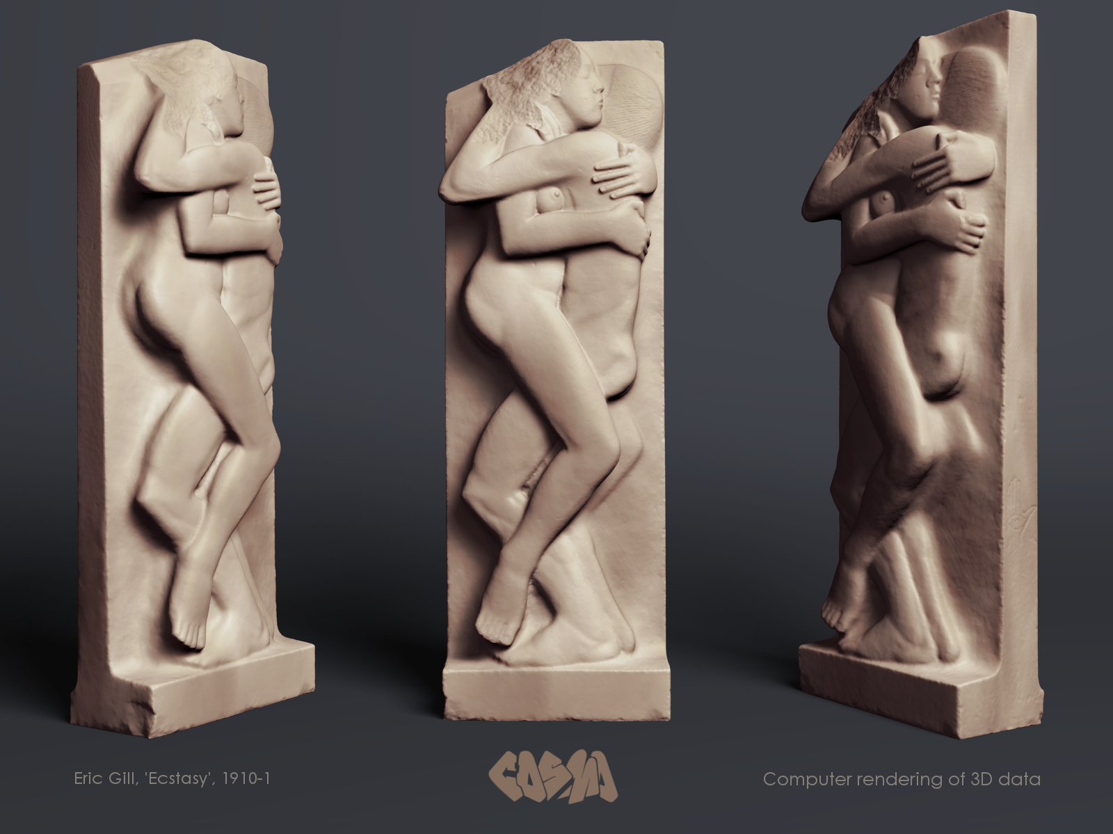 Eric Gill, 'Ecstasy', 1910-1