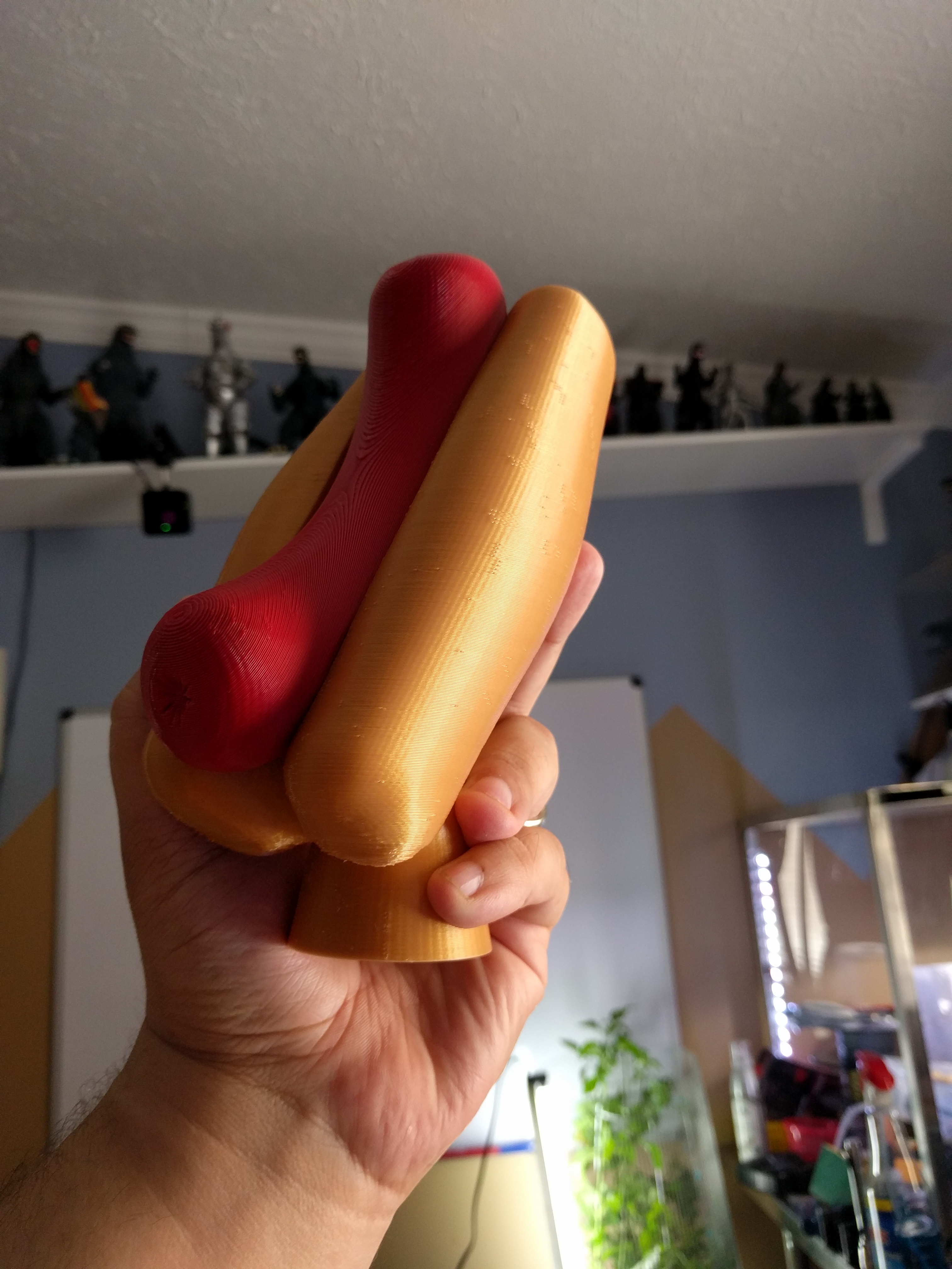Hot Dog Christmas Tree Topper. (2016)
