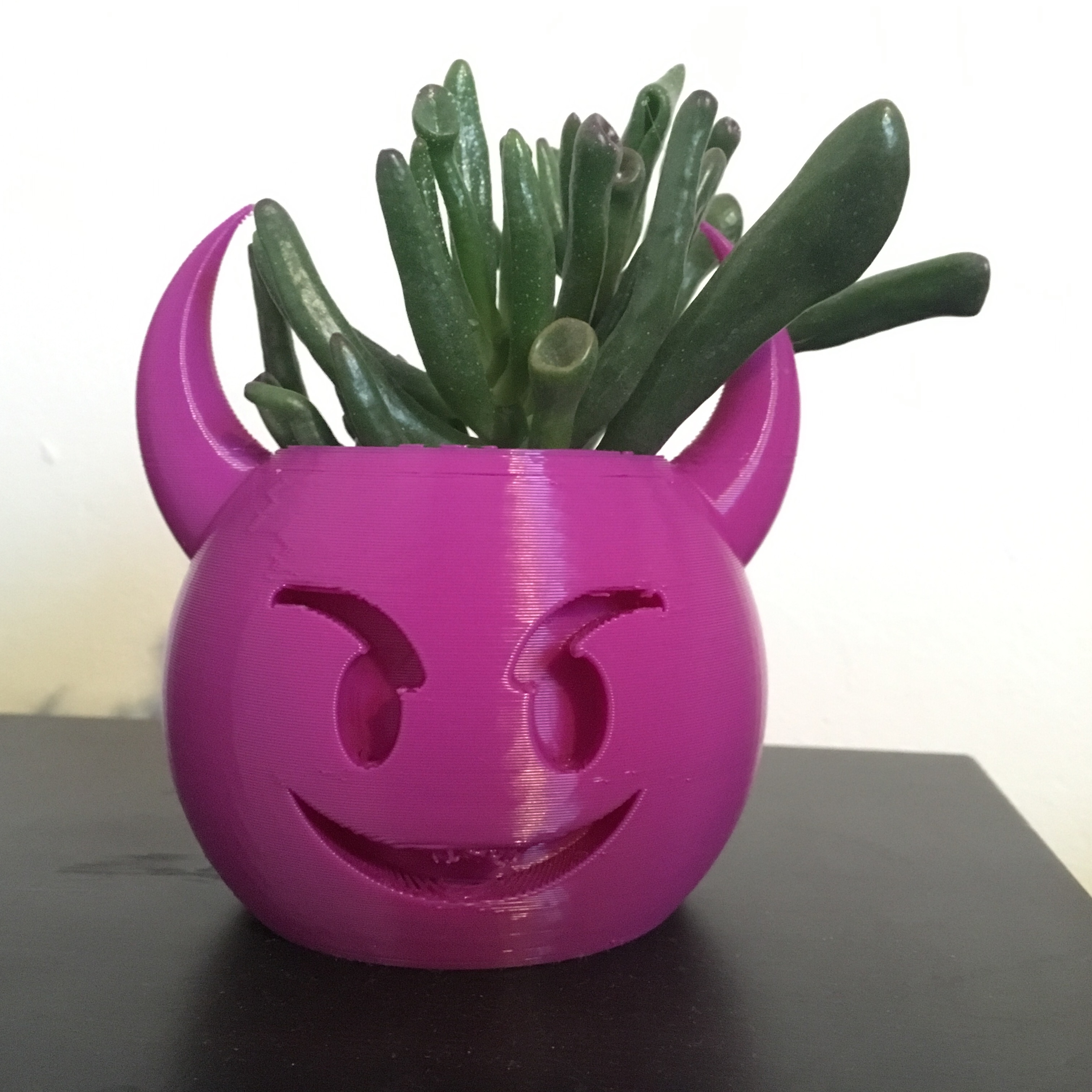Devil Emoji Planter / Pen Pot