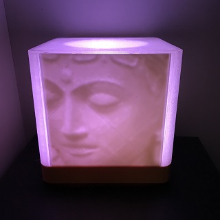 3d printed Lithograph lights