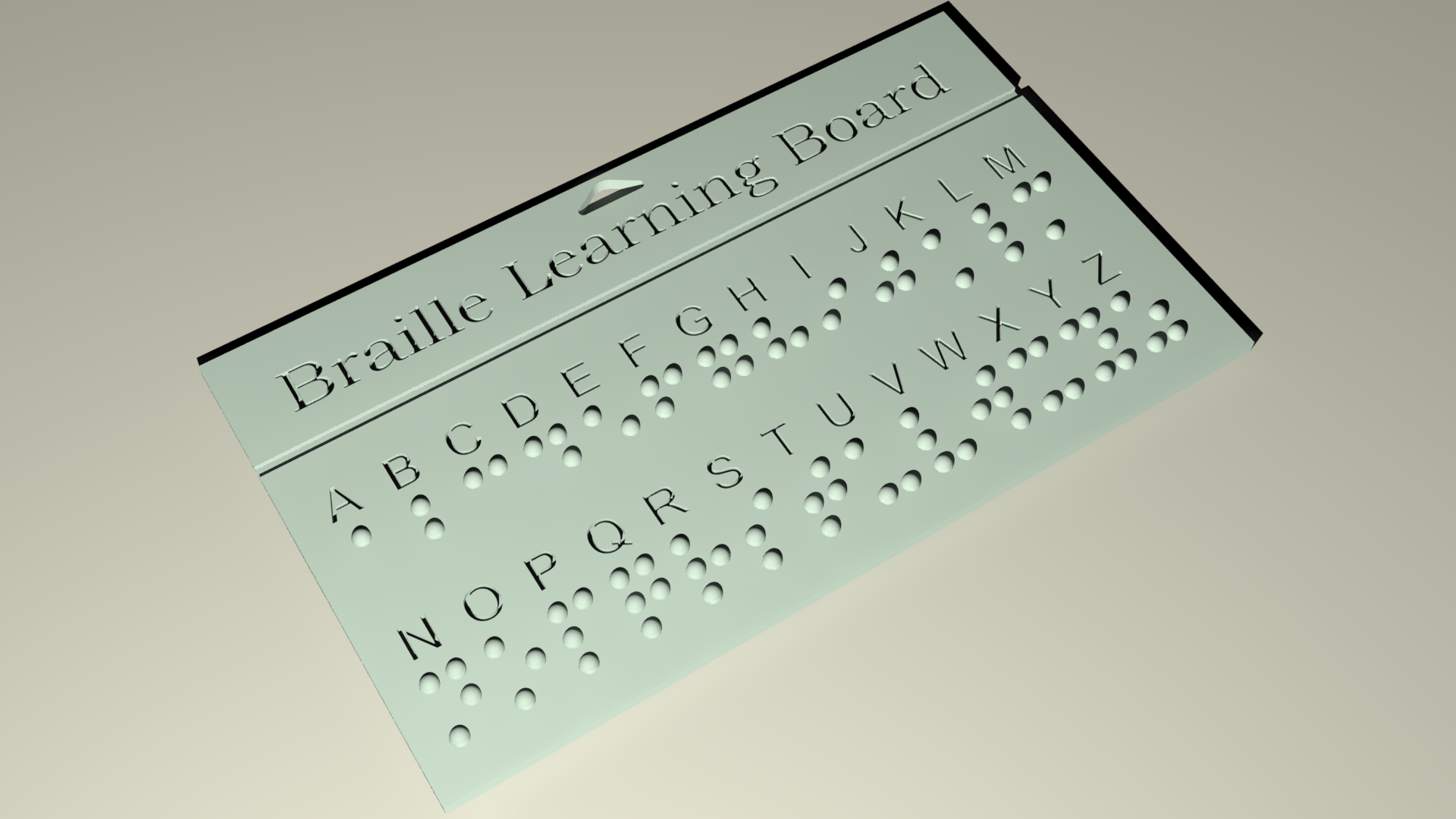 Braille Learning Board