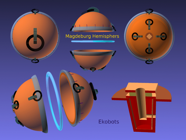 Ekobots - Magdeburg Hemisphers