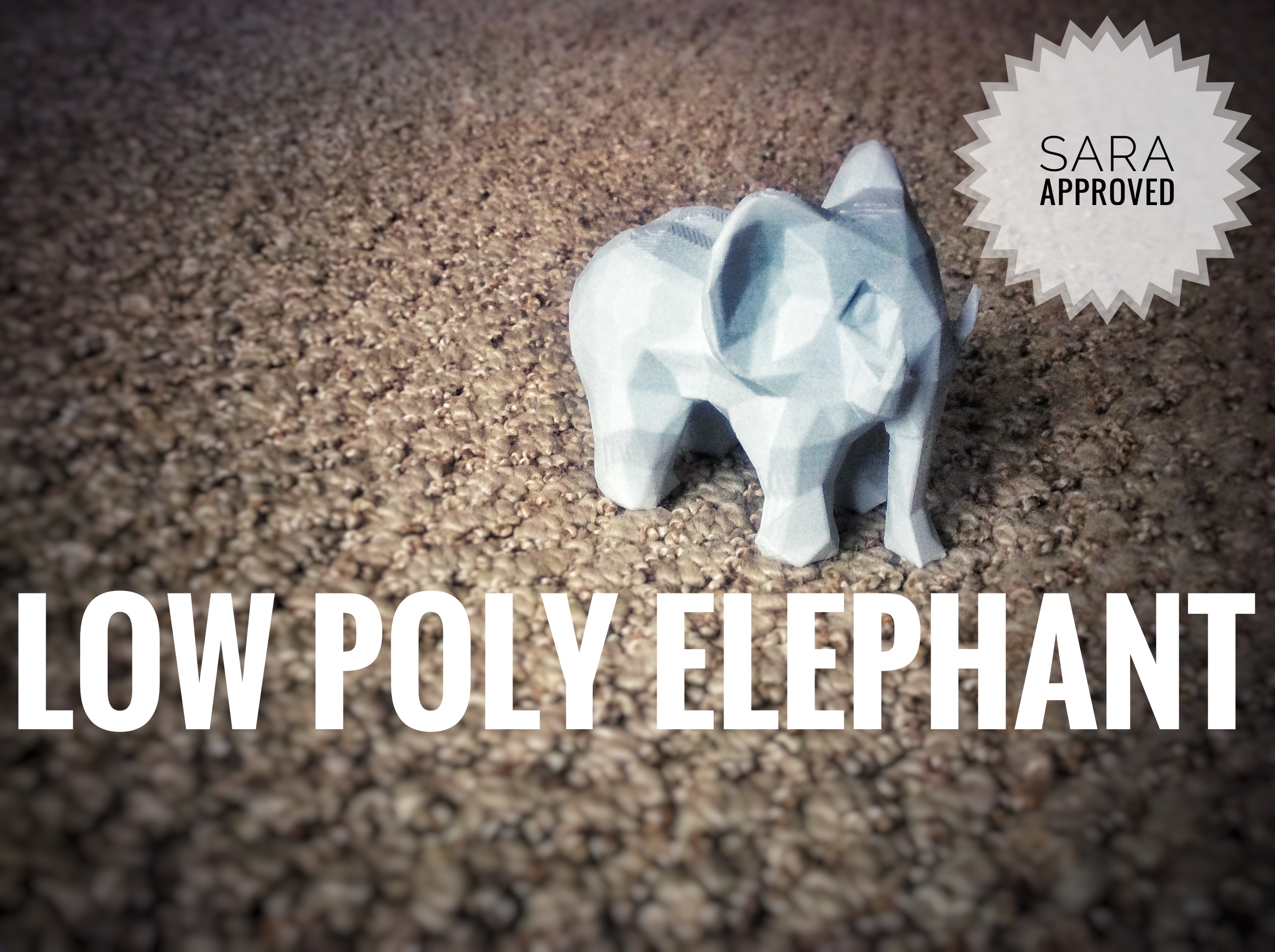Low Poly Elephant