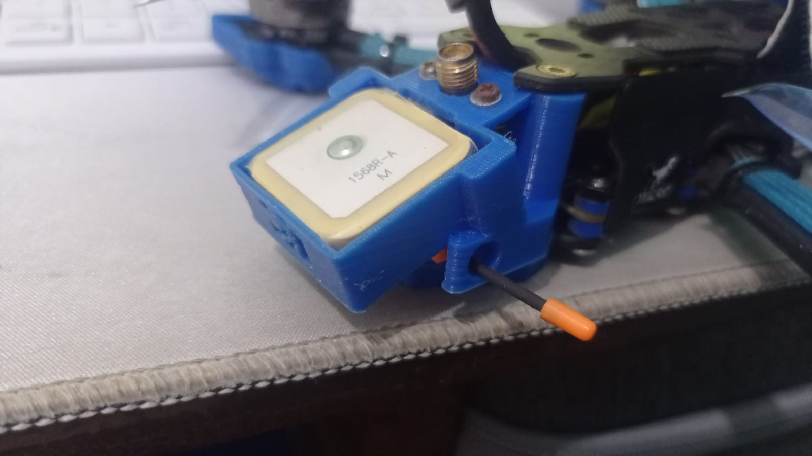 GEPRC Mark4 GPS HGLRC M80PRO RX VTX Antena Mount