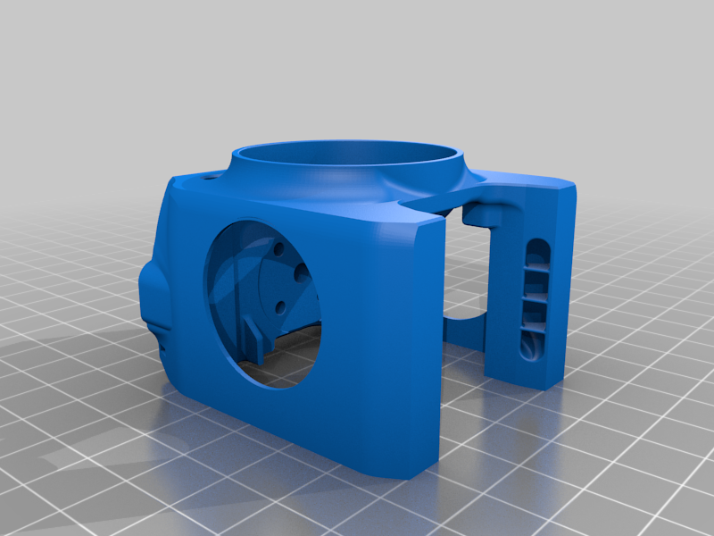 Sherpa Voron v0.1 dragon tool head. 40mm fan mod.