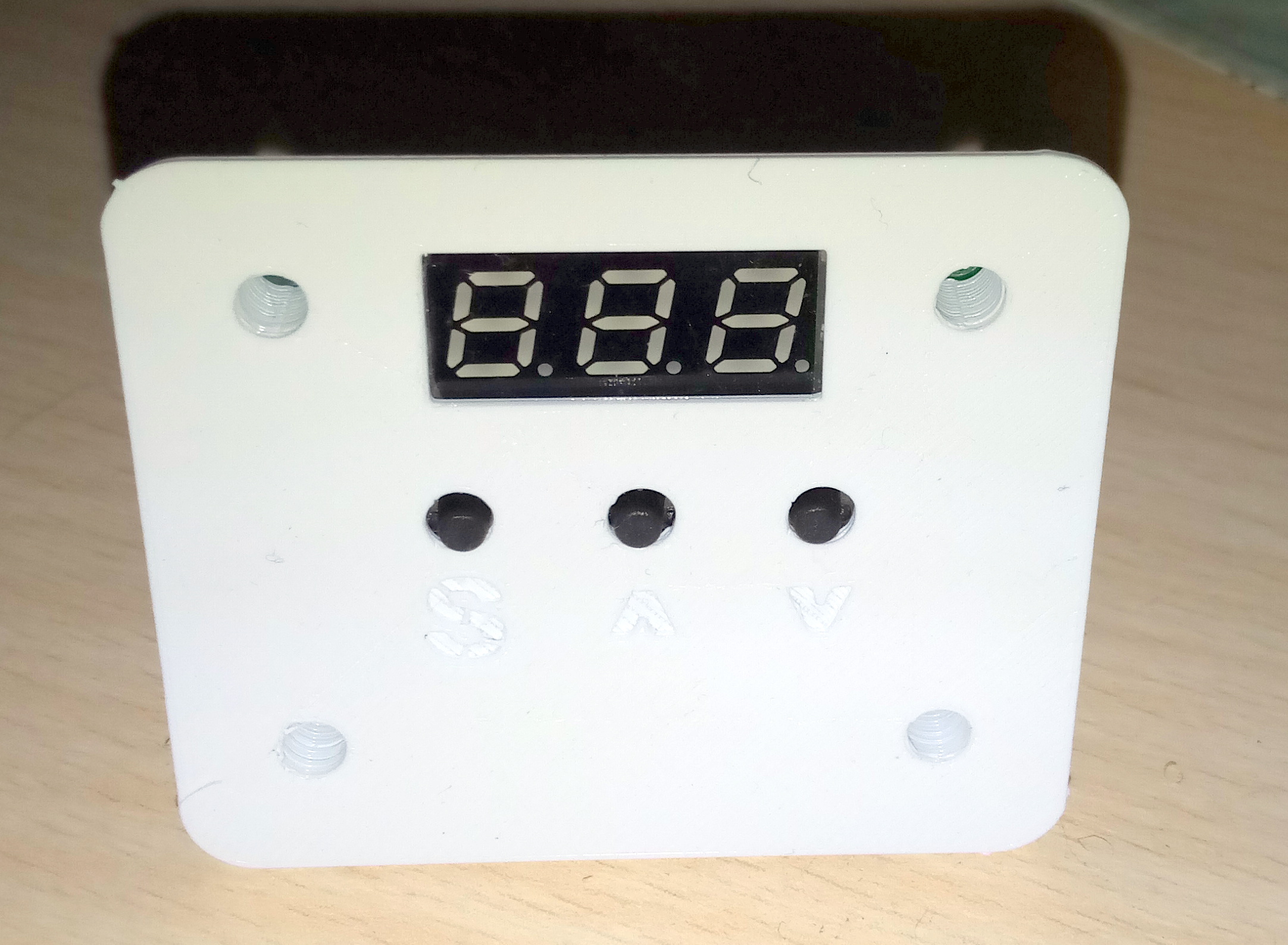 frontal para termostato W1209 Front Panel