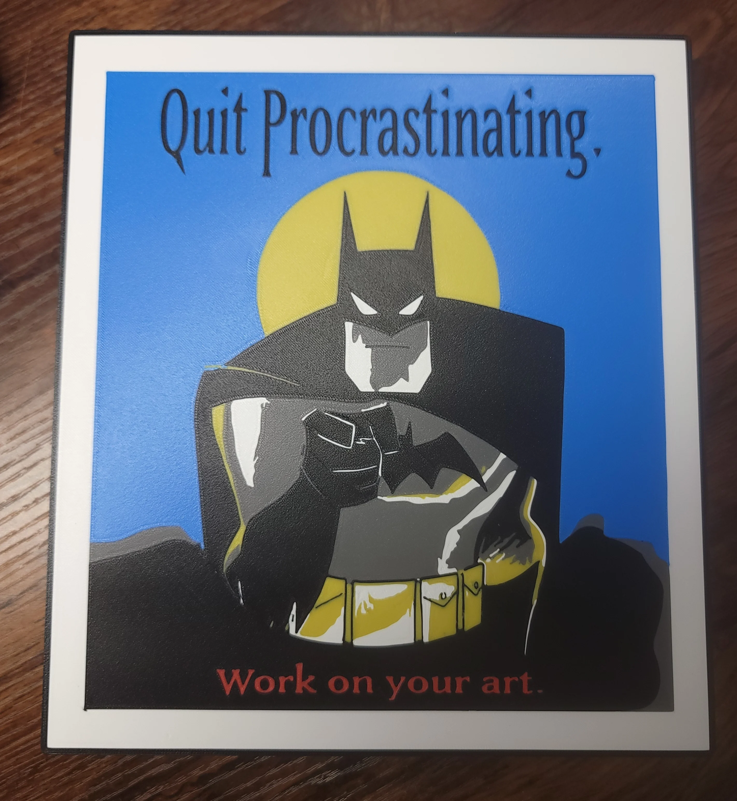 Motivational Batman Lightbox