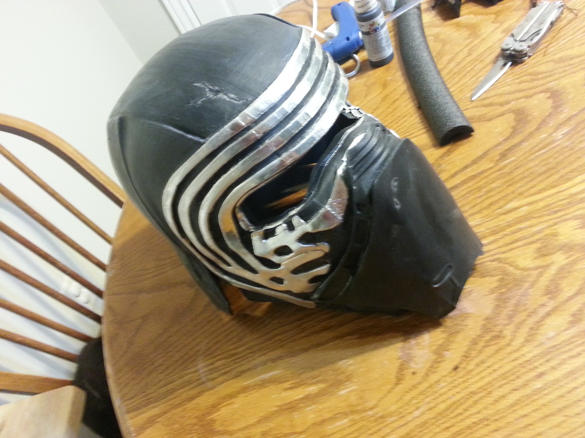 Another (better (in my opinion anyway)) Kylo Ren helmet.