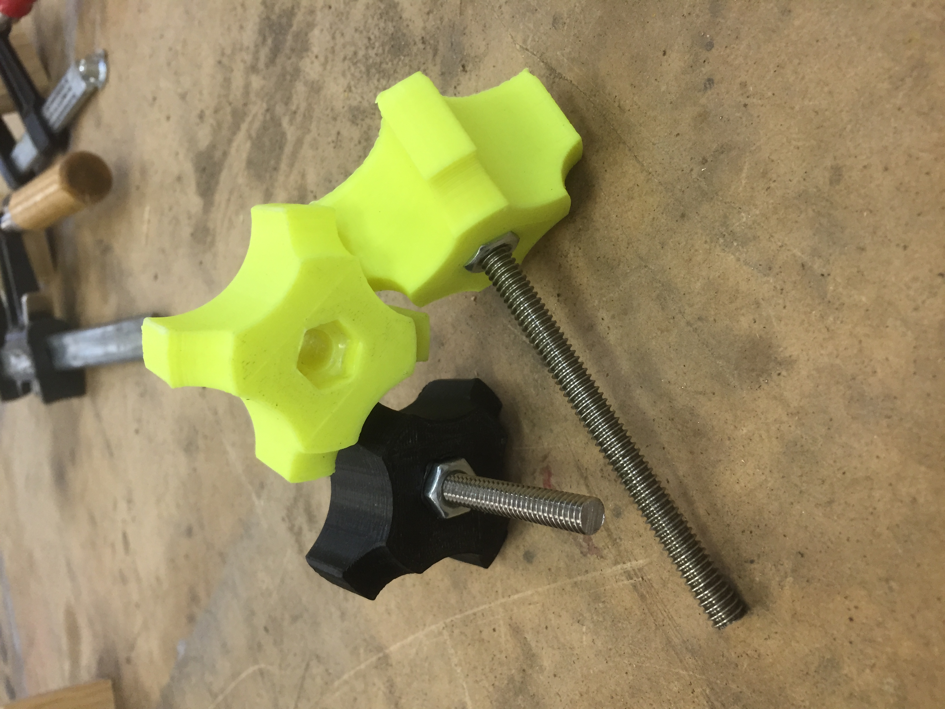 Parameterized Star Knob for tool