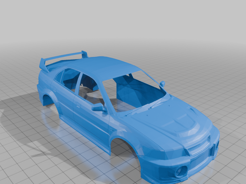 Mitsubishi Lancer Evo V WRC 1/24 style BBurago en kit à monter et et à peindre