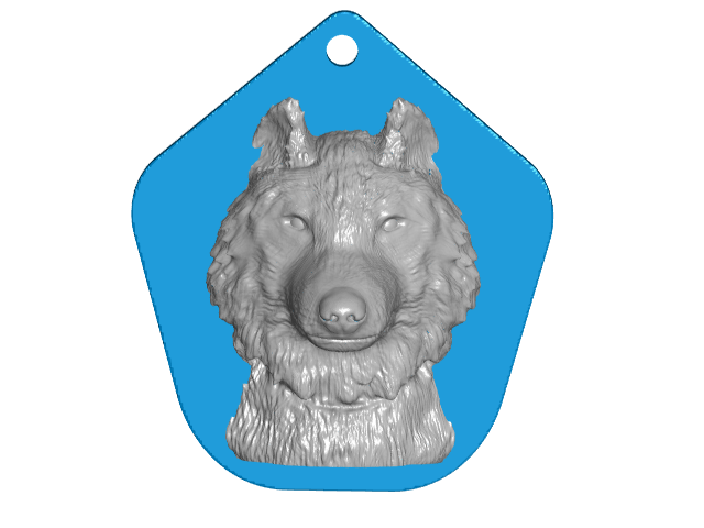 Wind Chime Upgrade – 3d Wolf Sail – Wind Catcher