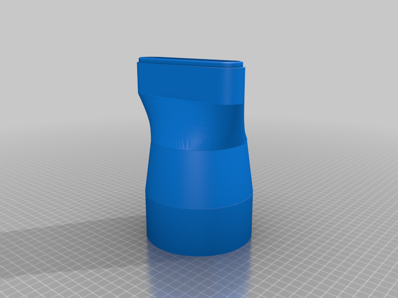 XPOtool spraybooth exhaust adapter for european style windows - Abluftschlauchadapter für xpotool wiltec Airbrush Absauganlage mit Wasserwand
