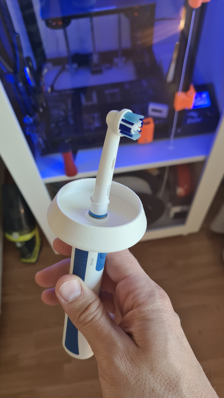 Toothbrush bib
