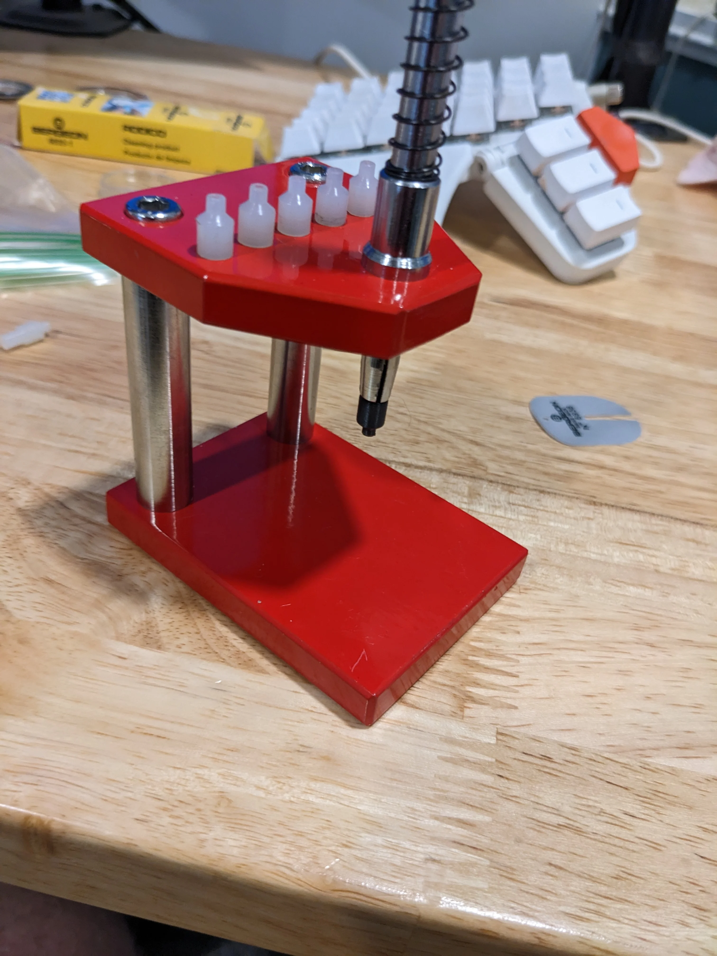 Watchmaking hand press GMT hand tool