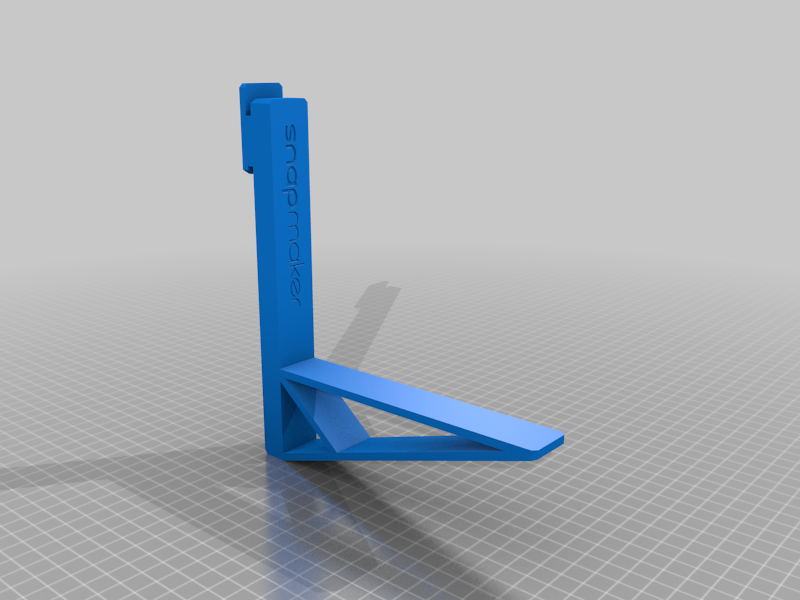 Snapmaker J1 backside shelfbracket