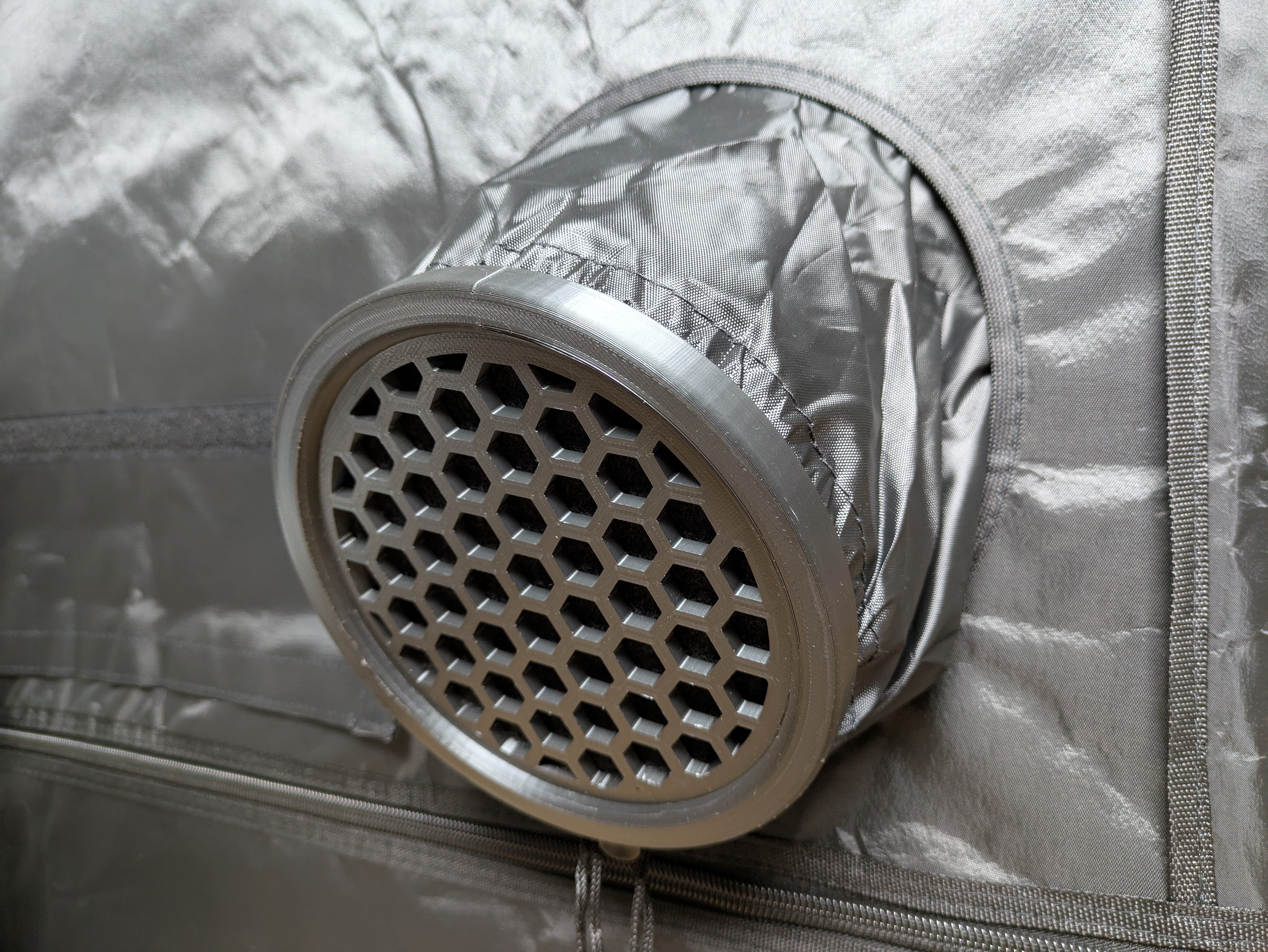 Growbox/Growtent Air Intake/Light Trap (Ø165mm)
