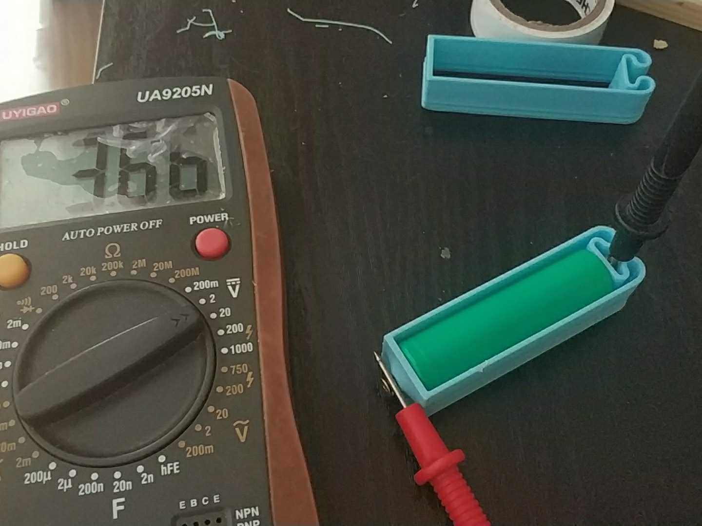 18650電池盒（3*5mm铜螺丝紧固）battery holder