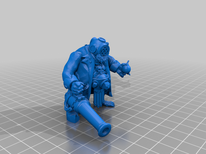 deepsea leadbelcher - cyber punk ogre