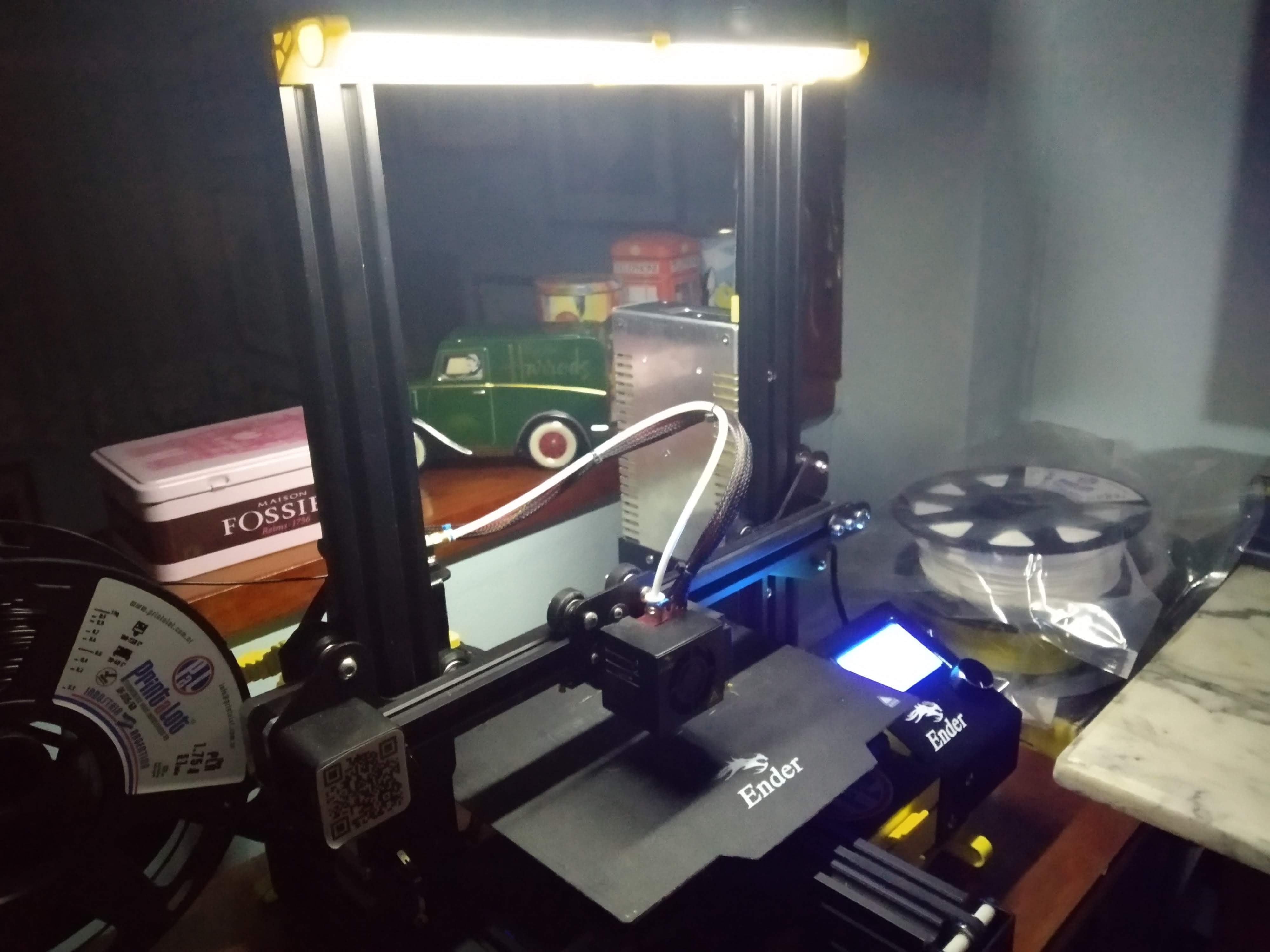 Sleek Ender 3 LED Light Bar