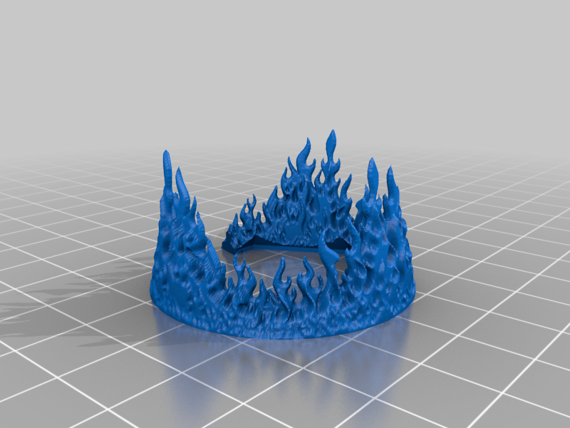 Hex Base - Fire Ring - Condition Marker