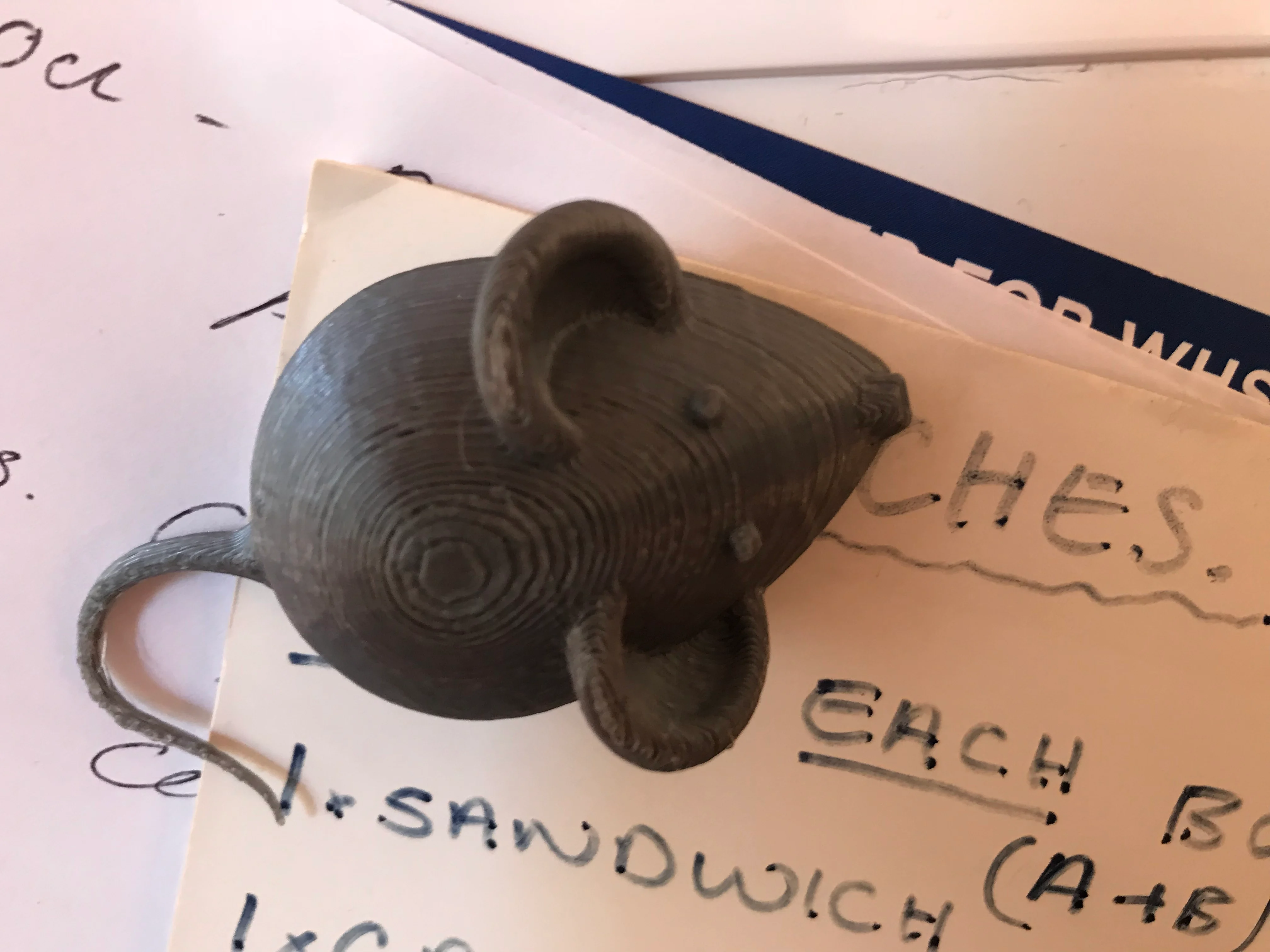 Mouse Fridge Magnet
