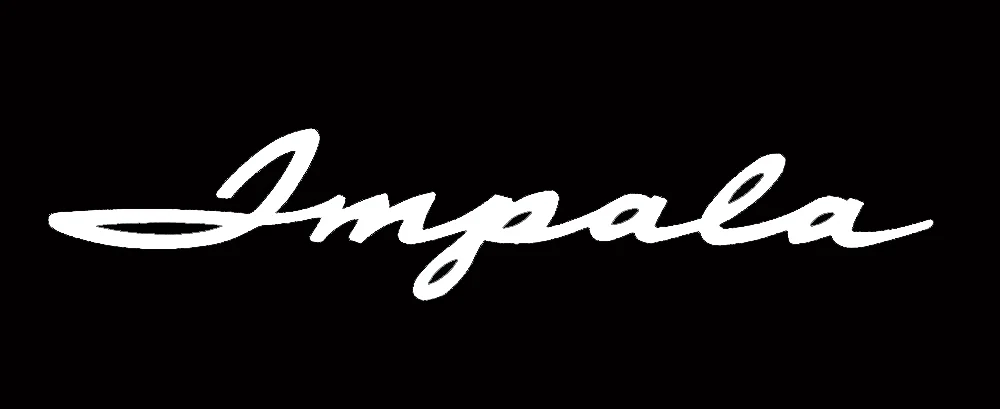 1961 Impala name badge