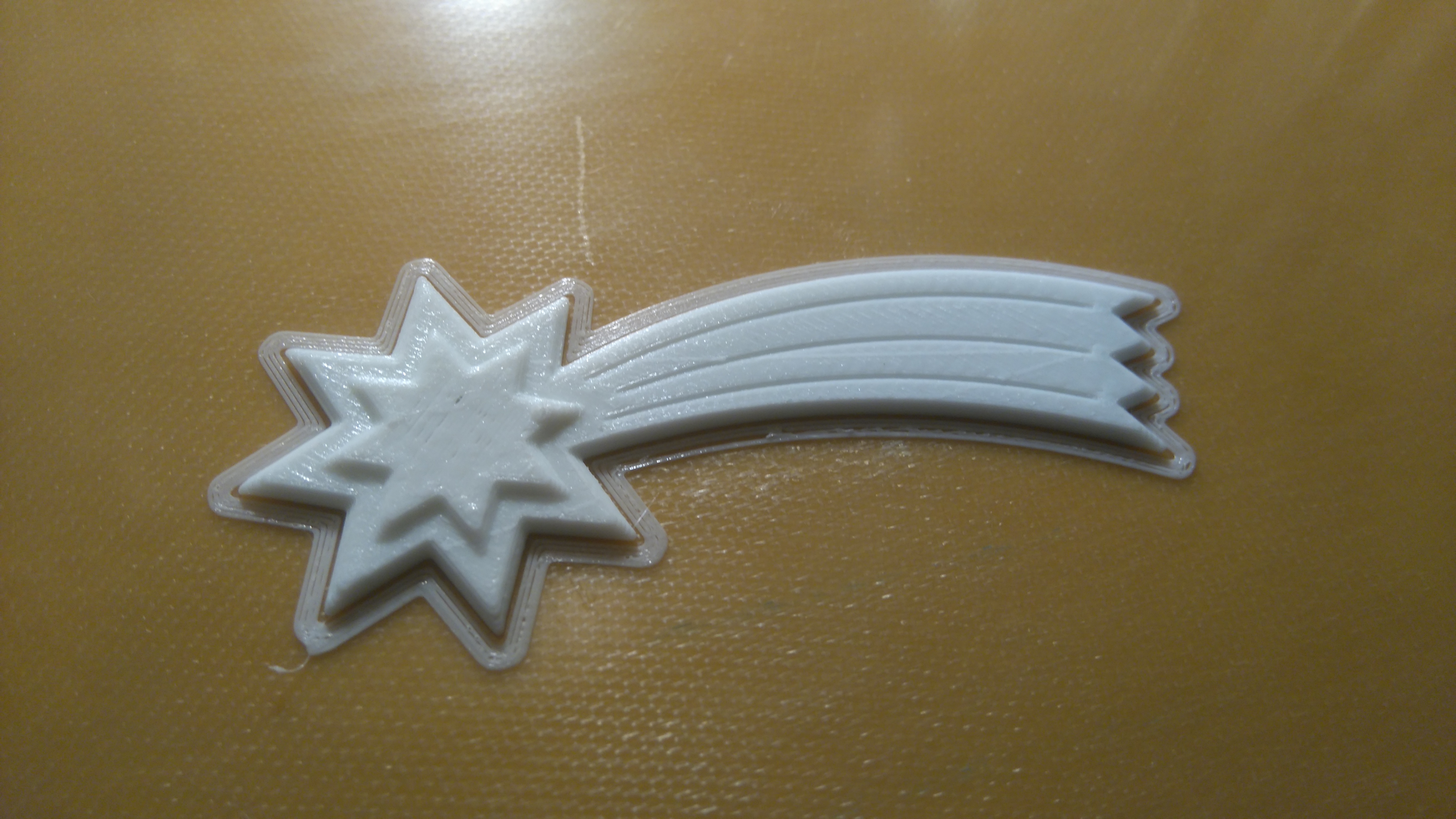 Comet star for christmas