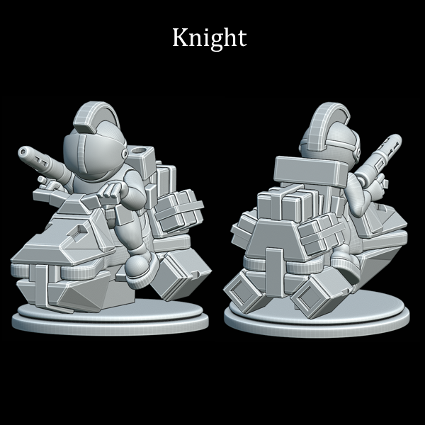 Astronaut Chess Knights