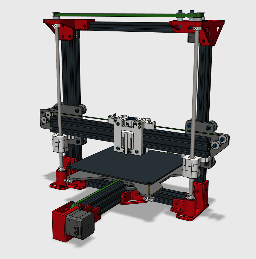 Brackets for TEVO Tarantula - Single/Dual Z mod