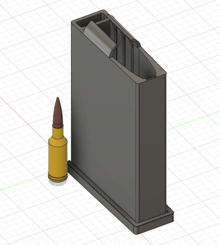 AICS Pattern Magazine for 6mm BR based carriage