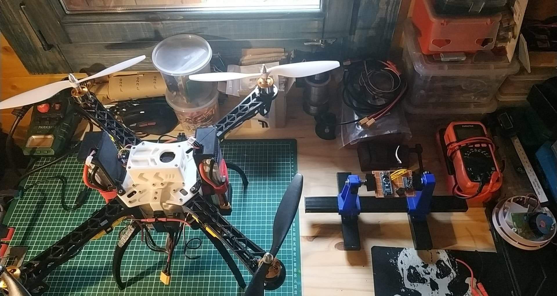 The Black Pearl - A 3D Printed RC FPV Video Quadcopter