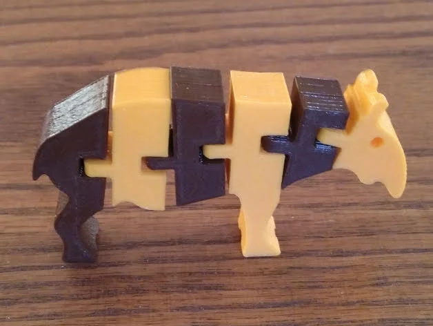 Flexi Tapir (Dual Extrusion)