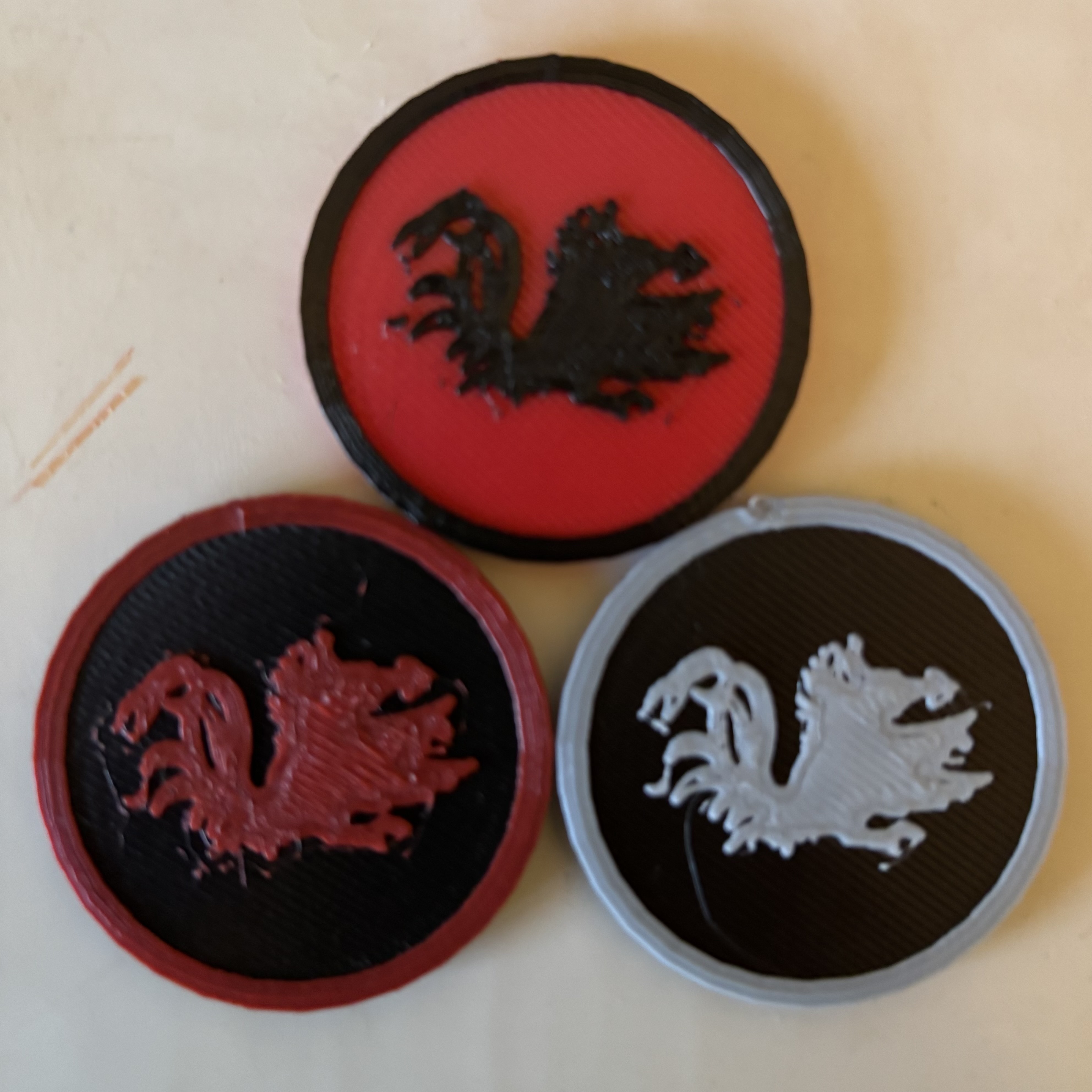 Gamecock Golf Ball Marker