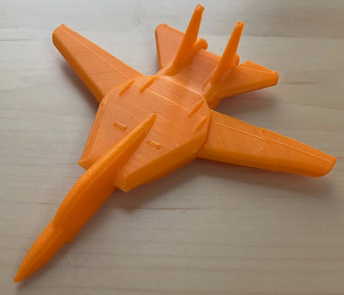 Print-in-place F-14
