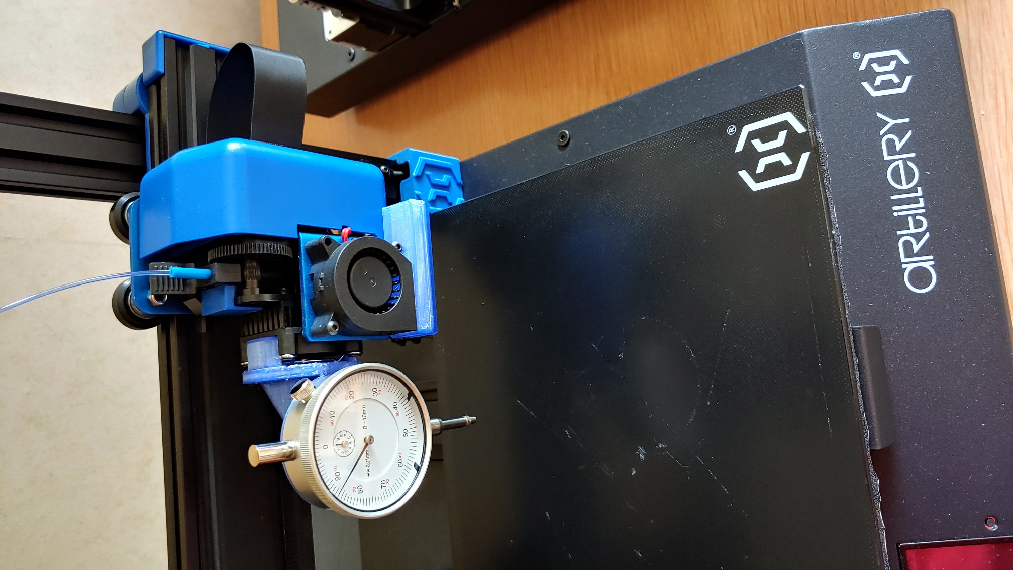 ARTILLERY dial gauge holder
