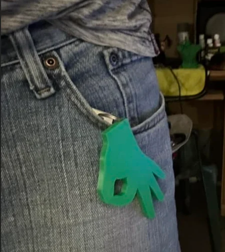 Gotcha! key ring.