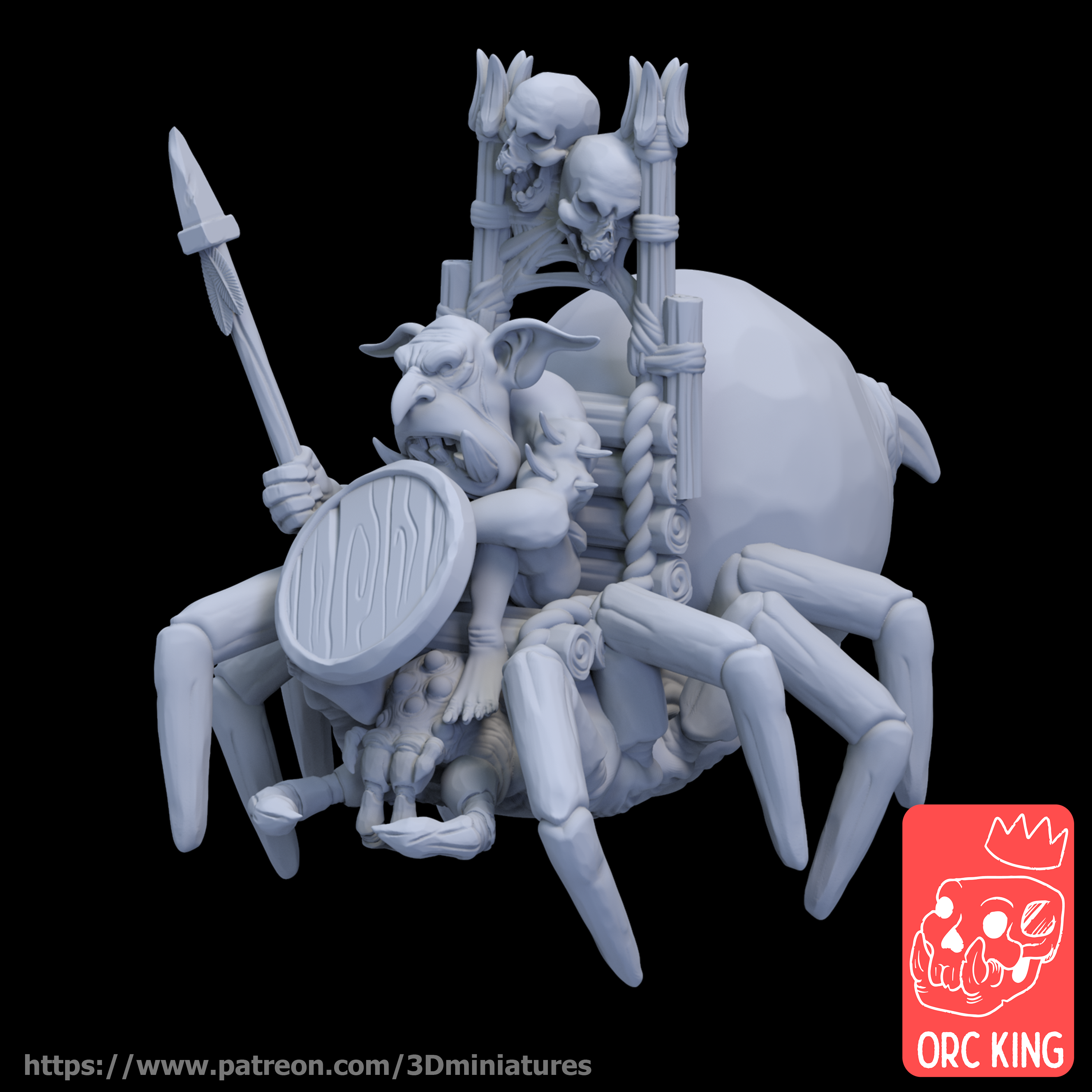 Orc King Patreon "Goblins VS Dwarves" Sample