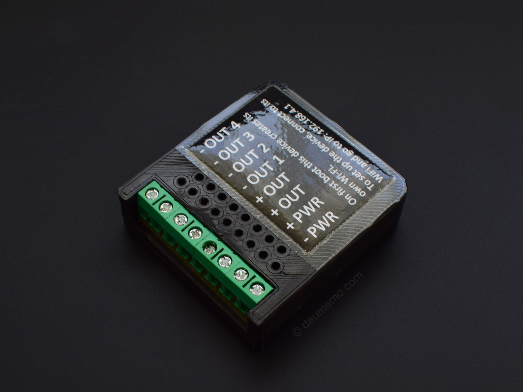 DIY Wi-Fi LED Strip controller's enclosure