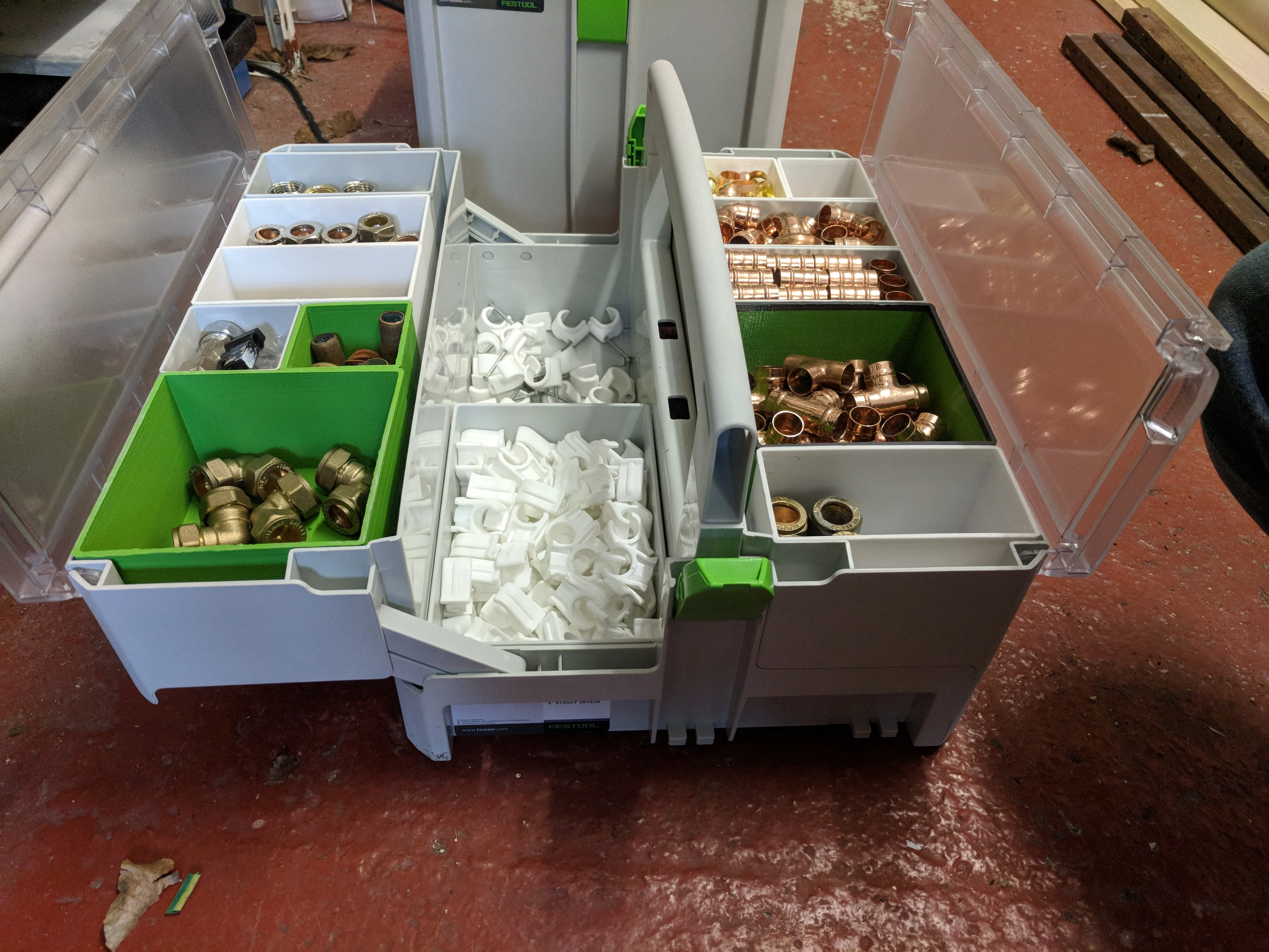 Inserts for Festool SYS-SB & TL-SORT/3 Toolboxes