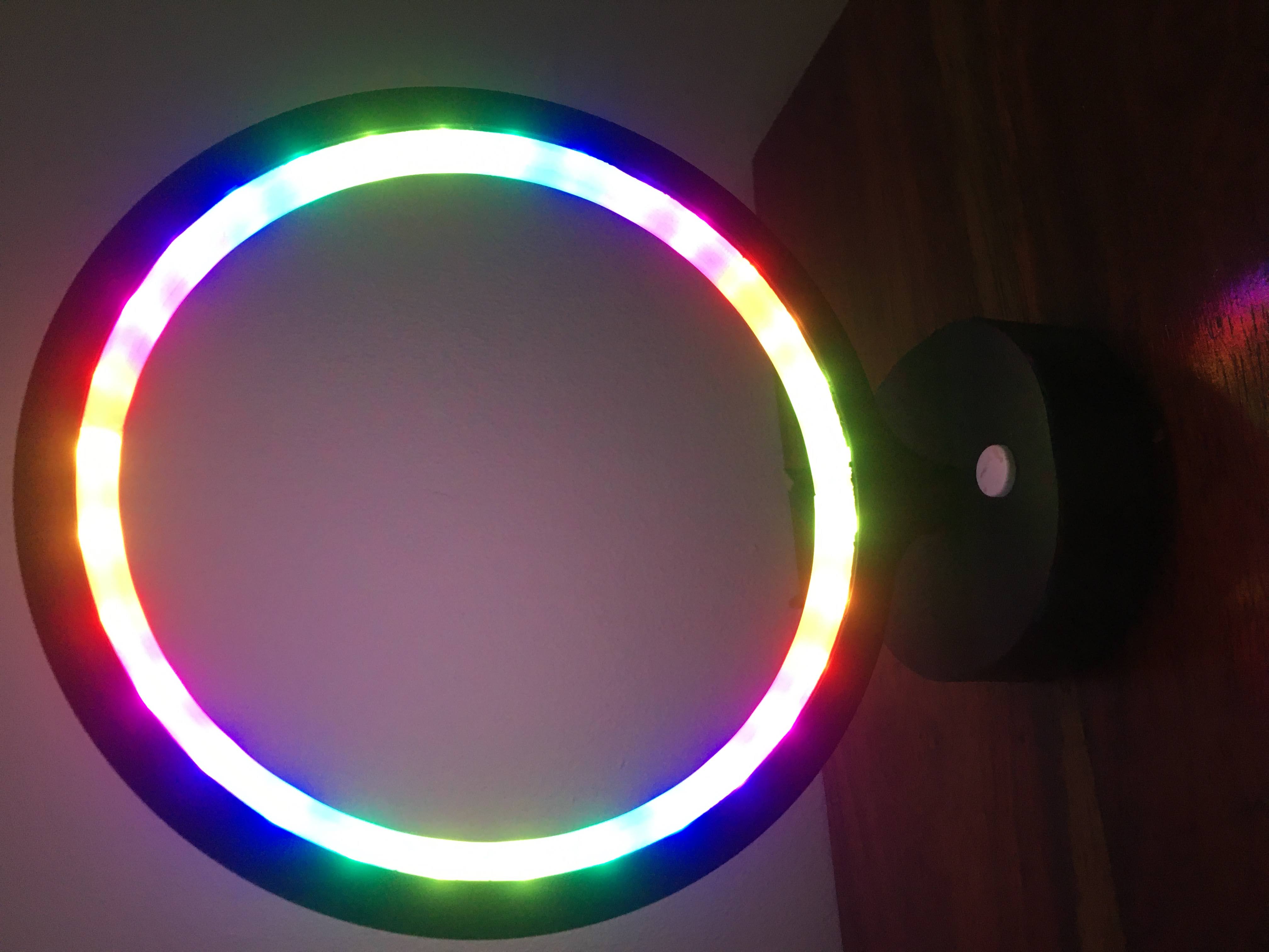 Circle Light - LED Desk Light - ESP32  - WLED